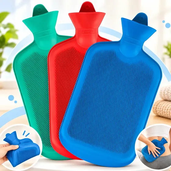 Bolsa Compressa Térmica Água Gelada Fria Ou Quente Sinusite Cólica 2 Litros