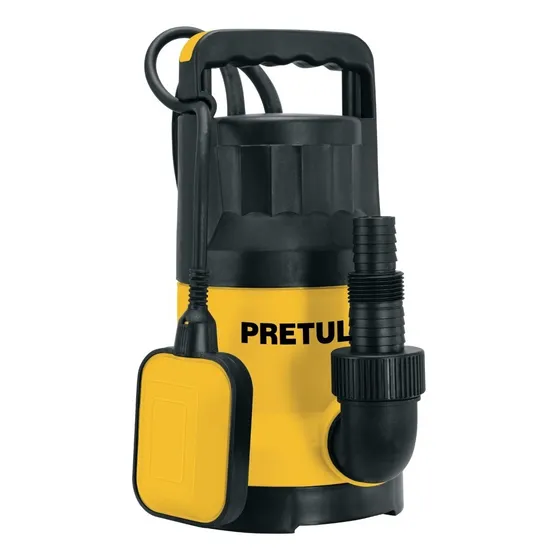 Bomba Sumergible Plástica 1 Hp P/ Agua Limpia, Pretul BOS-1LPP