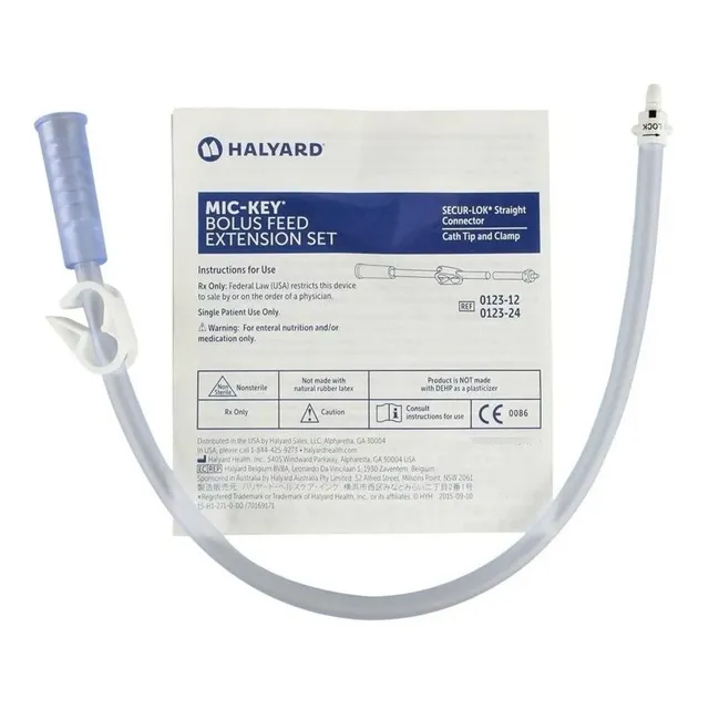 Extensor Para Sonda Gastrostomia Mic-key Grosso 30cm Grosso