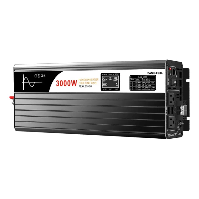 Inversor Onda Pura 3000w 6000w Pico 48v Ac 110 V