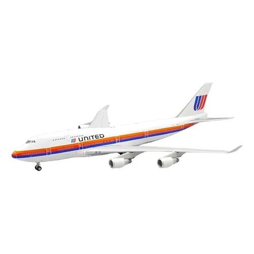 Miniatura Avião Boeing 767-300er United Gemini Jets 1:400