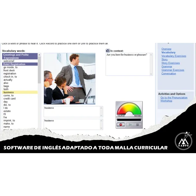 Software Programa De Inglés Para Colegio Universidades Insti