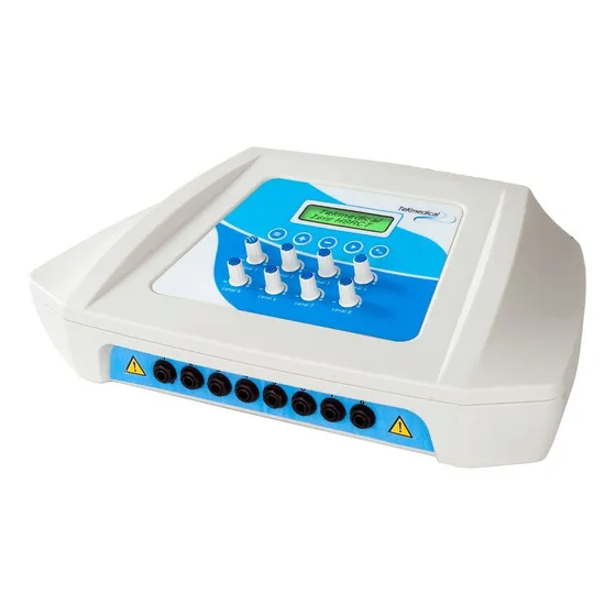 Electrodos Tekmedical Isis-Bi 2022 - Electroestimulador muscular multiondas 16 electrodos para estética, deportes y gym