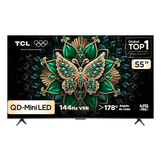Smart Tv Tcl 55 Qled Mini Led 4k C6k Wifi Bluetooth 55c6k