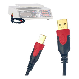 Cable Usb A Usb-b Para Basculas Torrey De 1.8 Mts Cable Usb A Usb-b Para Basculas Torrey De 1.8 Mts