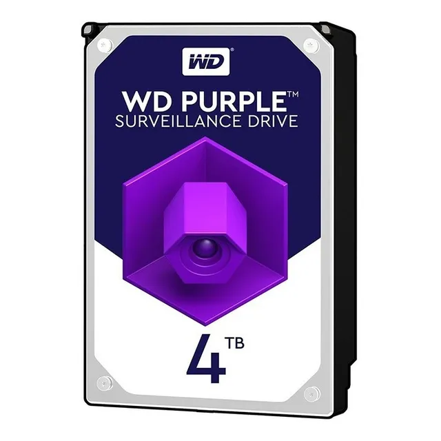 Disco Duro Cctv 4 Tb Wd Purple Videovigilancia 24 Hrs
