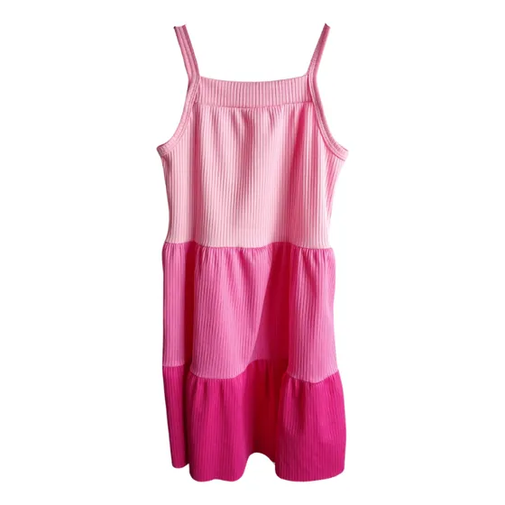 Vestido Niña Algodon Rayas