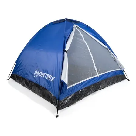 Barraca Iglu Ontrek Azul 4 Pessoas Compacta Impermeável Camping Mc981