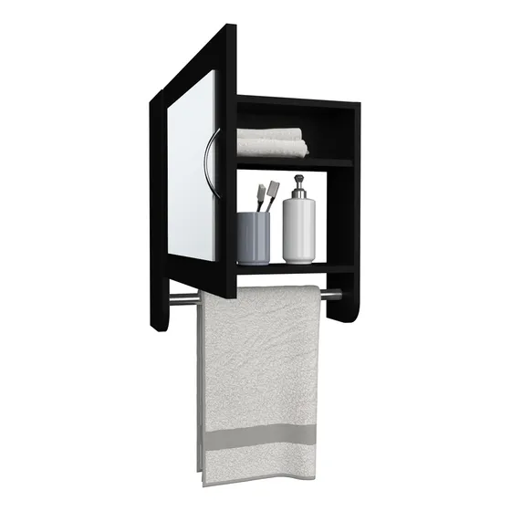 Botiquin Toallero 300 Bath 50x45x16 Rta Color Wengue