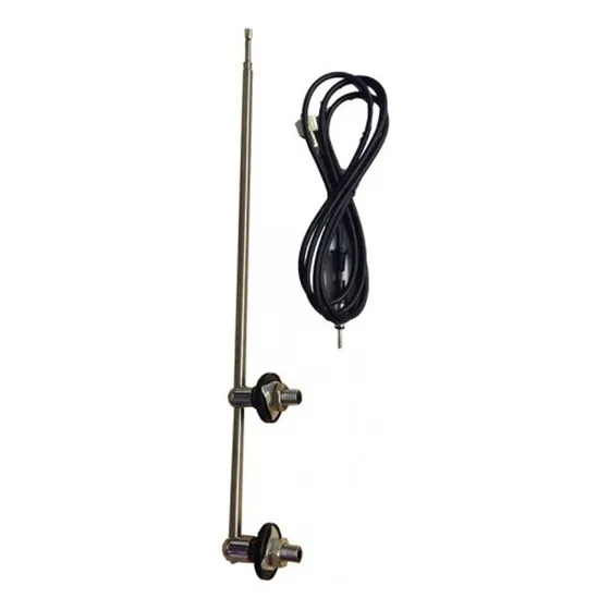 Antena Lateral 4 Tramos Camion Universal Cromada Max Tuning