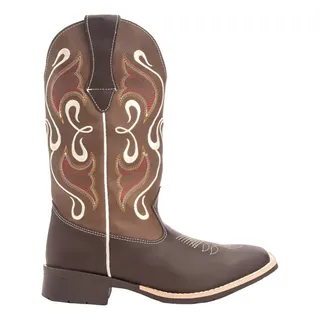 Bota Cano Longo Texana Em Couro Bota Cano Longo Texana Em Couro