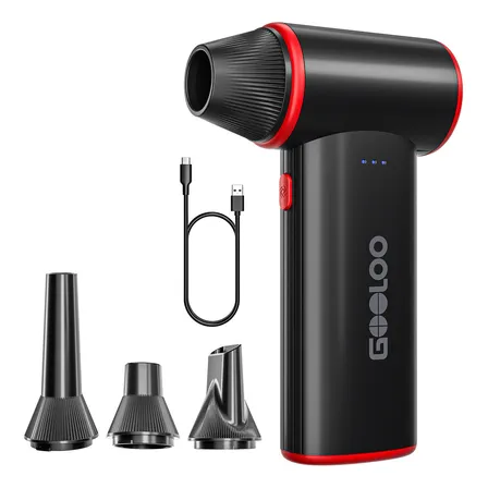 Gooloo Plumero De Aire Comprimido F3, Plumero De 110000 Rpm Para Limpieza, Soplador De Aire Eléctrico Recargable De 3… Gris Oscuro Gooloo Plumero De Aire Comprimido F3, Plumero De 110000 Rpm Para Limpieza, Soplador De Aire Eléctrico Recargable De 3… Gris Oscuro
