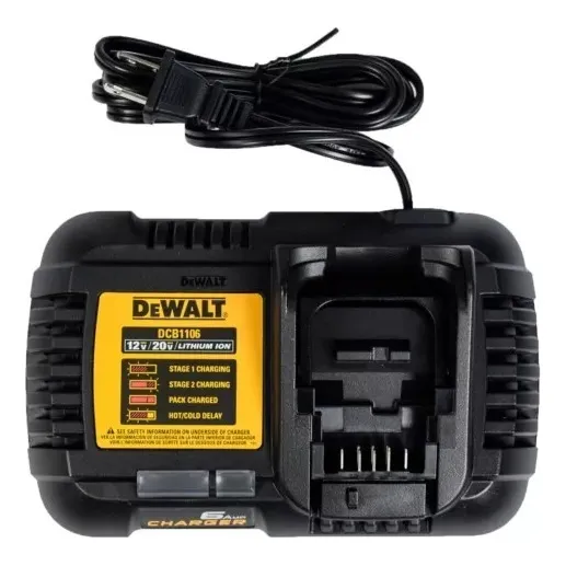 Cargador 12/18/60 Voltios Dcb1106 Dewalt