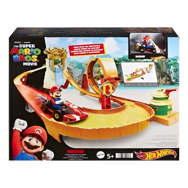 Hot Wheels Pista De Carreras  Mario Kart  La Selva