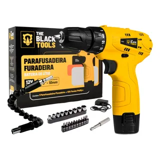 Furadeira Parafusadeira Sem Fio 12 V C/ AcessĂłrios Furadeira Parafusadeira Sem Fio 12 V C/ AcessĂłrios