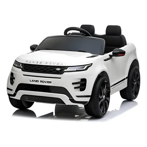 Mini Carro Elétrico Land Rover Shiny Toys 12v 001819 Branco