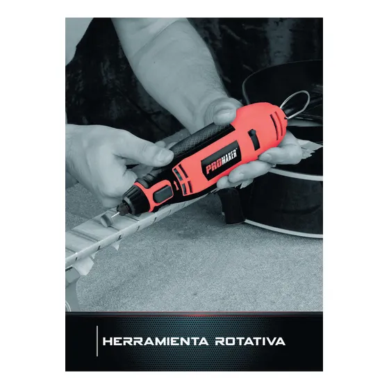 Herramienta Rotativa Promaker Hr160k Con 40 Accesorios - Dh
