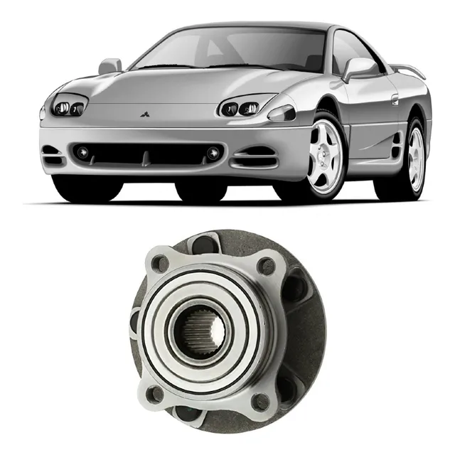 Cubo Roda Dianteira Mitsubishi 3000gt Vr4 1991 Até 1998, Awd