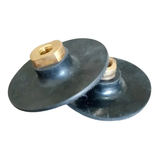 Suporte Borracha Ultra Flex Lixa Velcro 100mm 4''