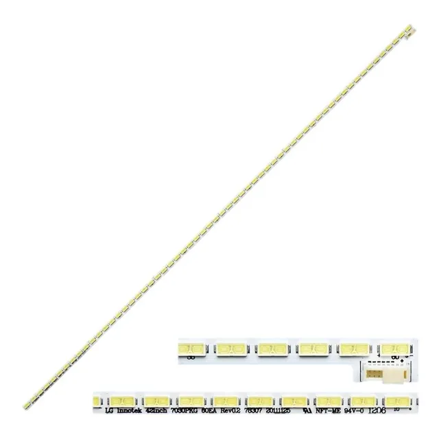 Tira Led Para LG 42ls5700 Conector Cable 60led 529mm No Flex