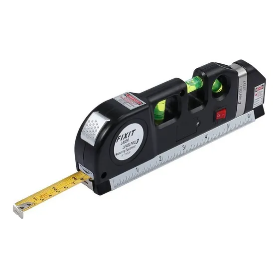 Nivel Laser Pro Lineas Cinta Métrica Burbujas