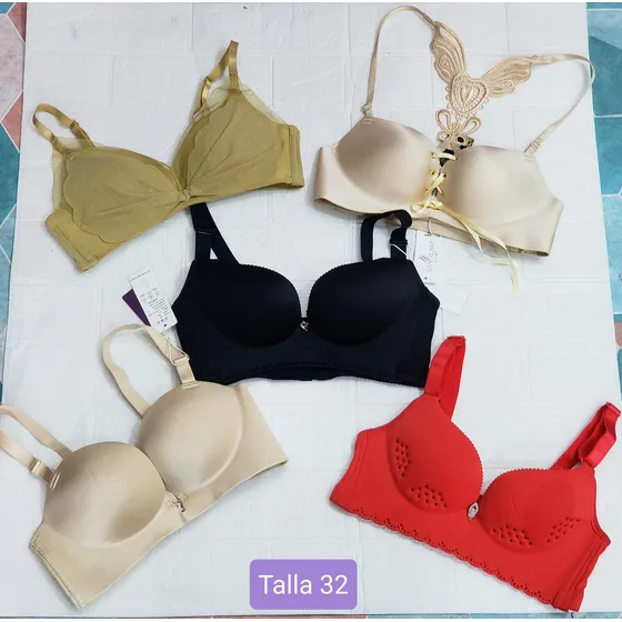 Brasier Sostenes Push Up T32 Ropa Interior Femenina