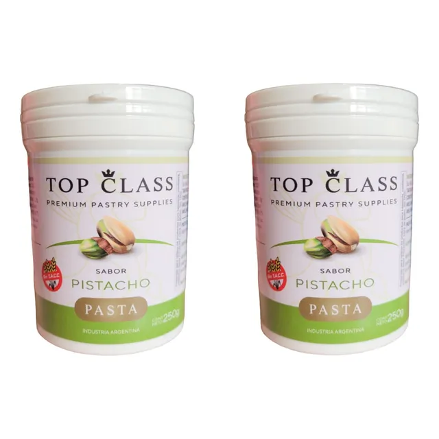 Pack X2 Pasta Concentrada X 250gr Pistacho Top Class- Botica