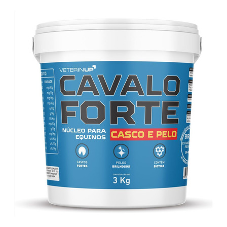 3kg Suplemento Cavalo Forte Casco E Pelo Equinos 3kg Suplemento Cavalo Forte Casco E Pelo Equinos