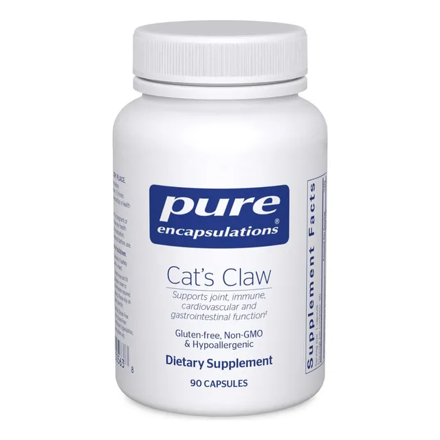 Garra De Gato Pure Encapsulations 90 Capsulas Sabor Sin Sabor
