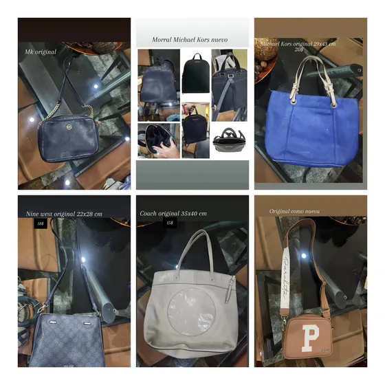 Cartera Michael Kors Parchita Coach Original