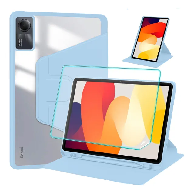 Funda Para Tablet Xiaomi Redmi Pad Se 11 Inch Soporte + Mica