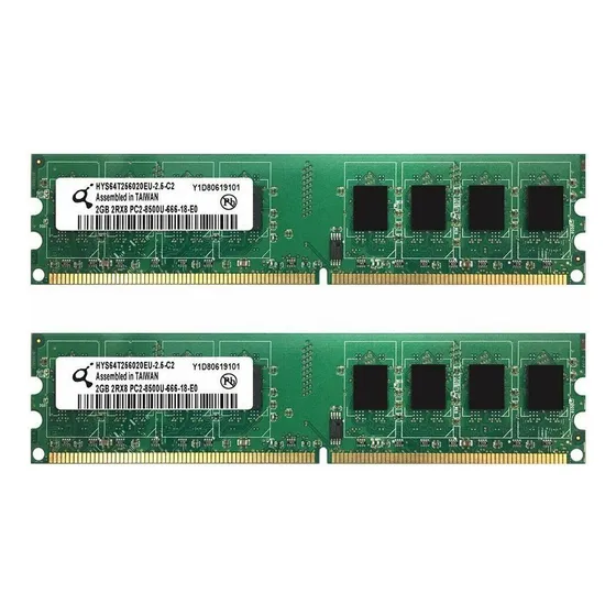 Memória De Mesa Oc Ram 4g 2x 2gb Ddr2 1066mhz Pc2-8500u