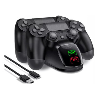 Cargador Para Control Ps4 Estacion De Carga Dual Rapida Usb Cargador Para Control Ps4 Estacion De Carga Dual Rapida Usb