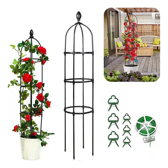 Soporte Tutor Plantas Trepadoras Enredaderas Rosales 145cm
