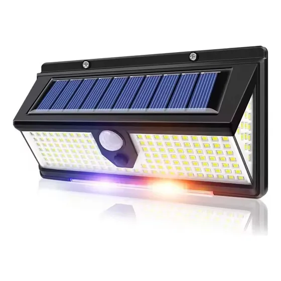 Pack X5 Foco Exterior Luz Led Solar Focos Solares 100w 