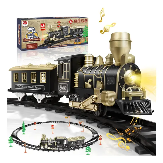 Set De Tren Jq Juqu Con Luces Y Sonidos Para Niños De Más De