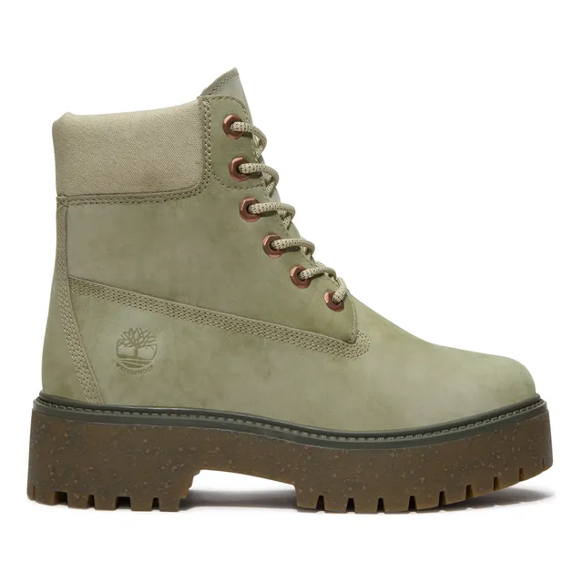 Botas Timberland Verde Impermeable Tb0a2h3cep0 Mujer