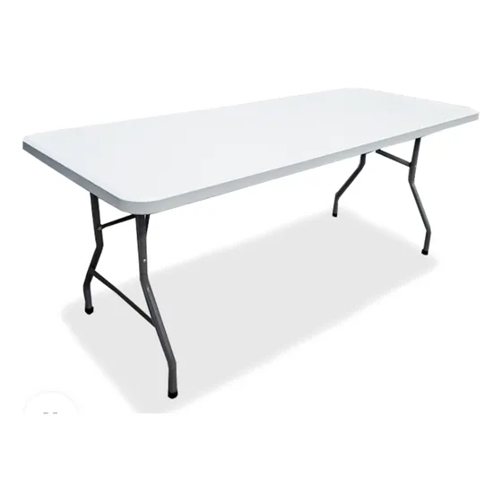 Mesa Familiar Plegable Blanca 