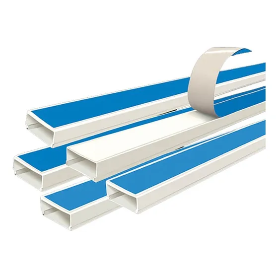 Canaleta Para Cables Pvc 10 X 10 Autoadhesiva 2 Mts 10x10