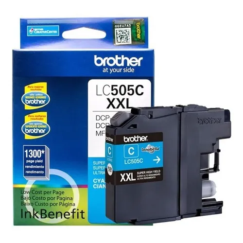 Cartucho Brother Lc-505c XXL Color De La Tinta Cian