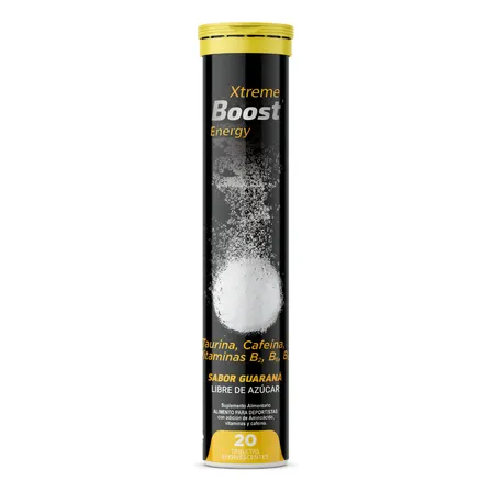 Xtreme Boost Energy 20 Tabletas Vita energy Sabor Guaraná