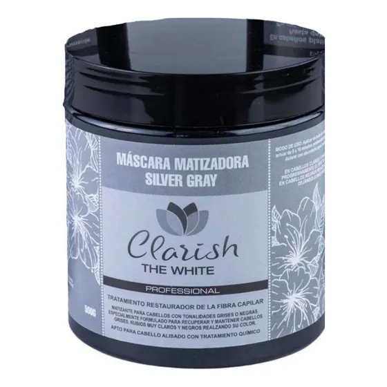 Mascara Matizadora Para Cabellos Grises, Canas 500ml Prof.