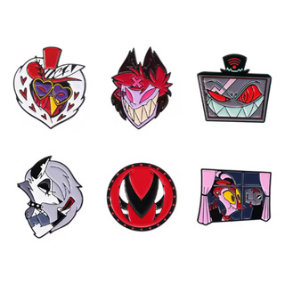 Set 6 Pin Pines Hazbin Hotel Helluva Boss Alastor Blitzo Set 6 Pin Pines Hazbin Hotel Helluva Boss Alastor Blitzo