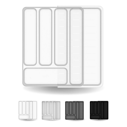 Organizador De Utensilios C/extensor Logic Cozinha Gaveta Ou Organizador De Utensilios C/extensor Logic Cozinha Gaveta Ou