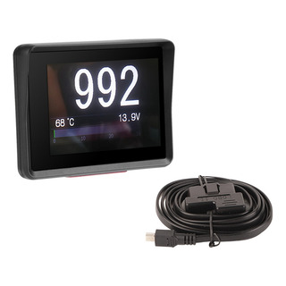 Medidor Multifuncional De Carro Obd Tensão De Temperatura Di Medidor Multifuncional De Carro Obd Tensão De Temperatura Di