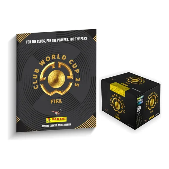 Album Pasta Dura y Caja Mundial De Clubes 2025 Panini