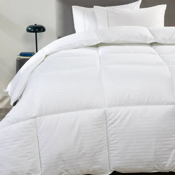 Duvet + Plumón De Lujo 1200 Hilos Cama King 9 Piezas