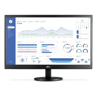 Monitor Aoc 18,5 Hdmi E Vga E970swhnl Preto 127/220v