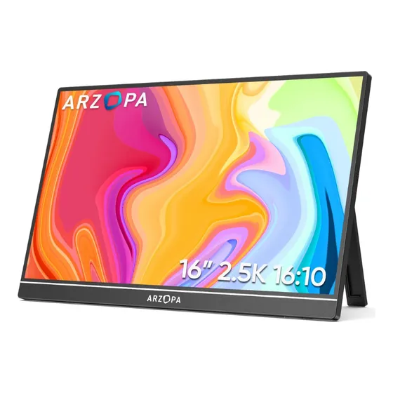 Monitor Portátil Arzopa Z1rc 16  2.5k Qhd Ips 60hz Hdmi Usbc