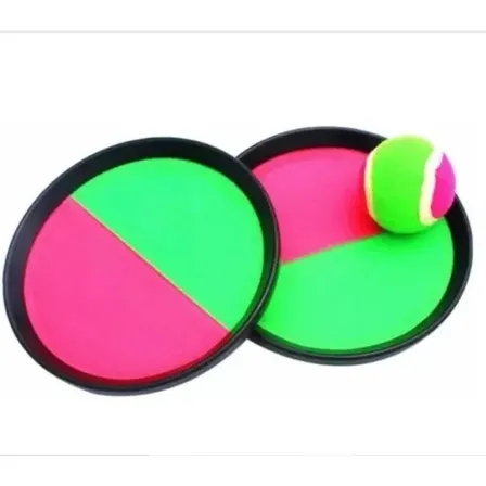 2 Paletas + Pelota Adhesiva Pegajoso Para Playa O Aire Libre